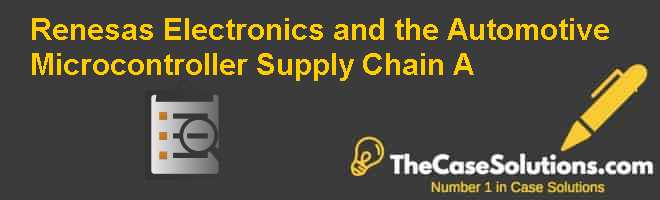 The studied automotive supply chain